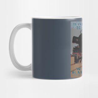 Retro Steam Rail Travel_01 Mug